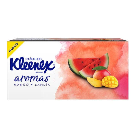 Pañuelo Kleenex Mango Sandía 90 pz