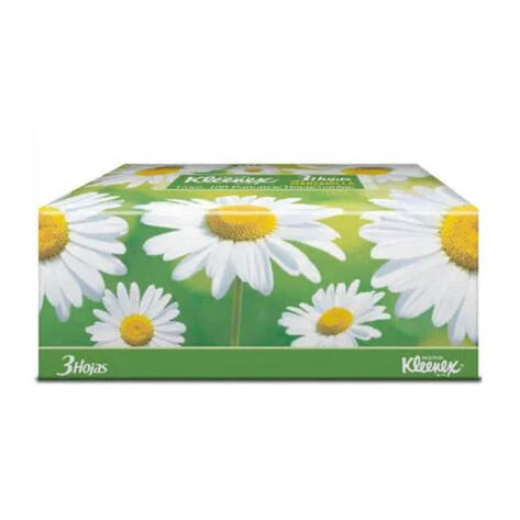 Pañuelo Kleenex Cold Care Manzanilla 100 pz