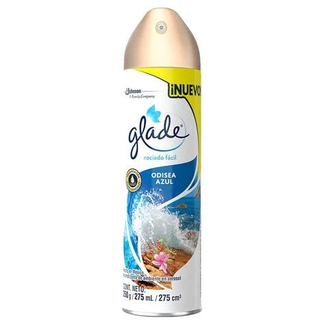 Glade Aromatizante Aerosol Odisea Azul 275 ml