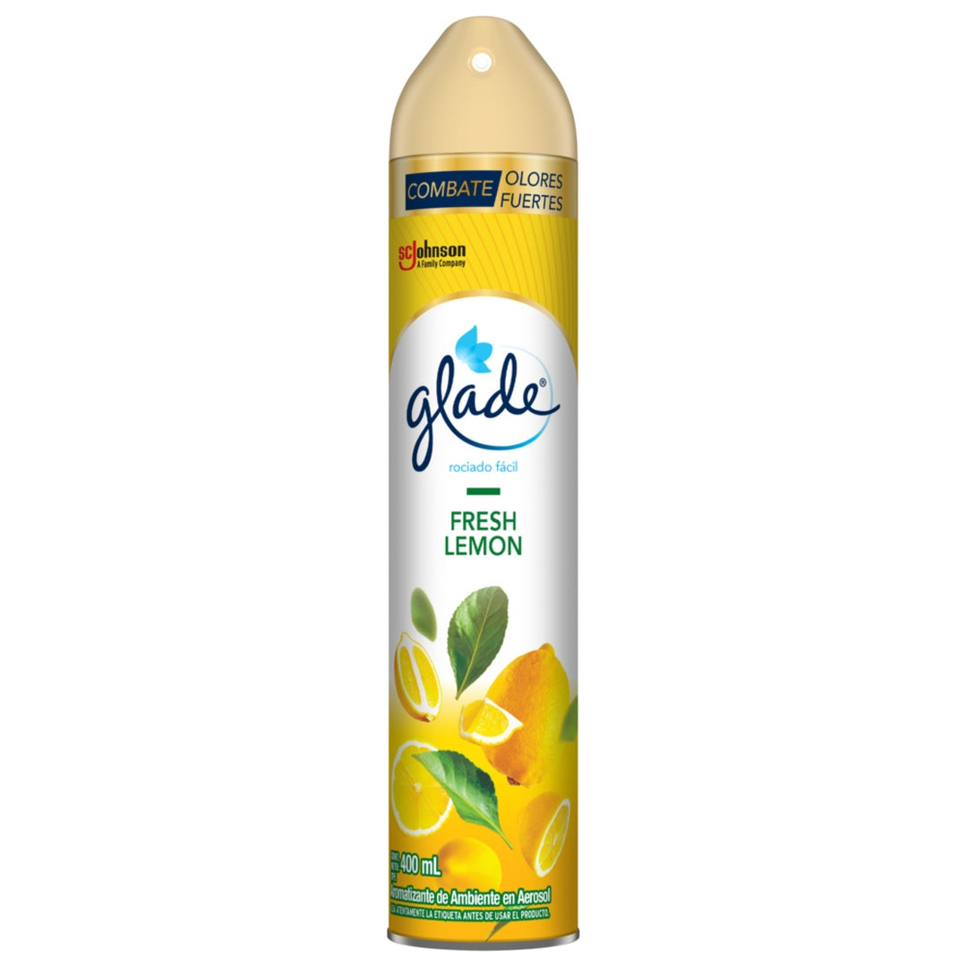 Glade Aromatizante Aerosol Fresh Lemon 400 ml