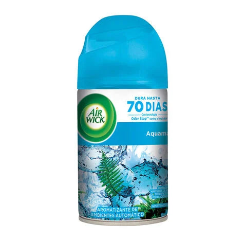 Air Wick Aromatizante de Ambiente Freshmatic Repuesto Acquamarina 250 ml