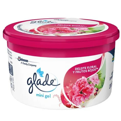 Glade Mini Gel Alegría Floral y Frutos Rojos 70 gr