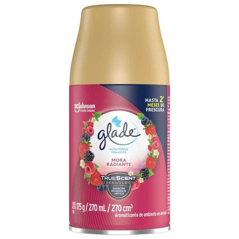 Glade Aromatizante Automático en Aerosol Repuesto Forbbiden Berries 175 gr