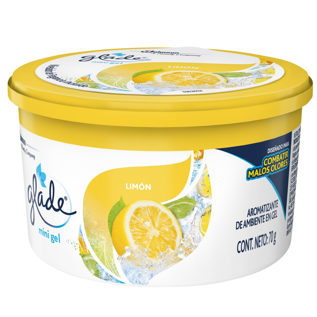 Glade Mini Gel Limón 70 gr