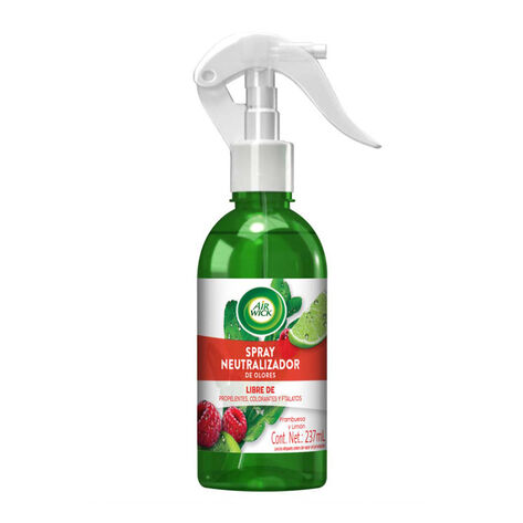 Air Wick Spray Neutralizador de Olores Room Frambuesa y Limón 237 ml
