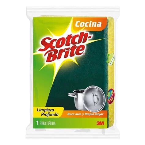 Fibra Esponja Scotch-Brite Chica 1 pz