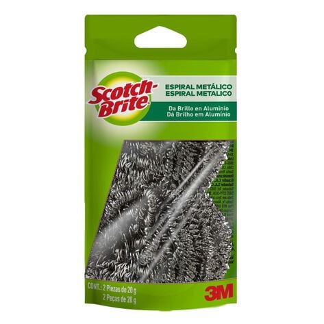 Espiral Metálico Scotch-Brite 2 pz