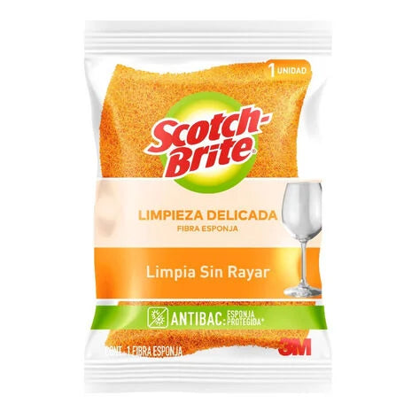 Fibra Esponja Cero Rayas Scotch-Brite 1 pz