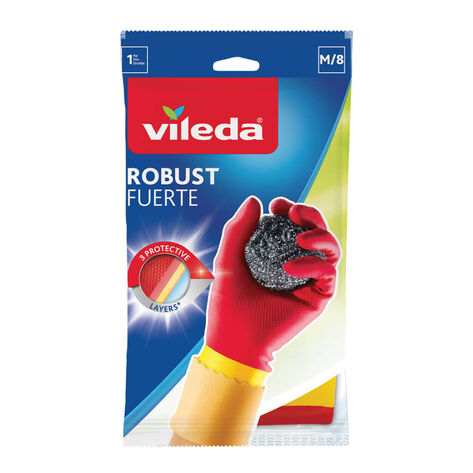 Guante Fuerte Vileda Mediano 1 Par