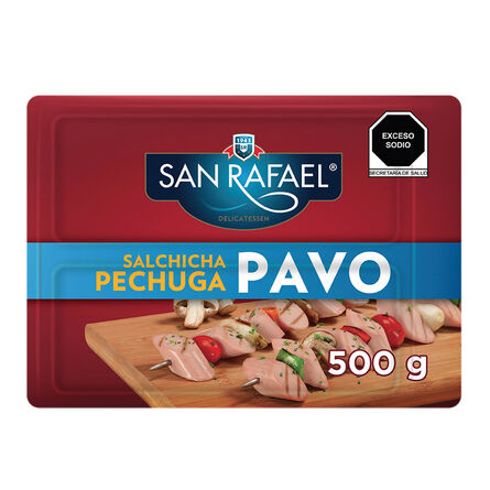 Salchicha Pechuga de Pavo San Rafael 500 g