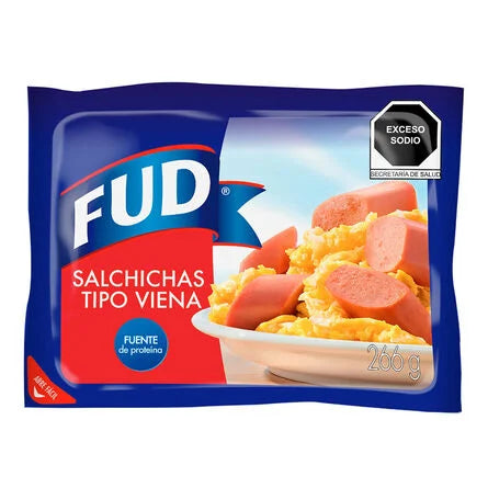 Salchicha Viena de Cerdo Fud 266 g