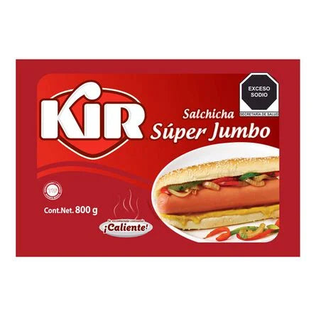 Salchicha kir jumbo res super 800 Gr