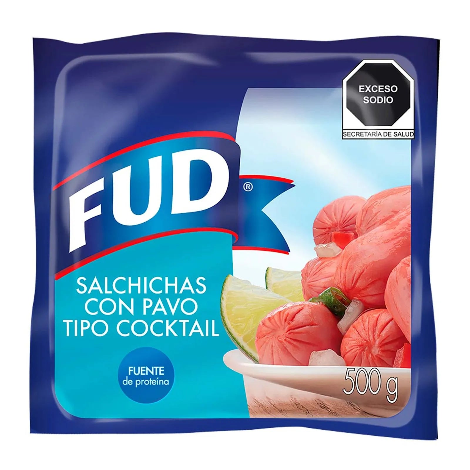 Salchicha Cocktail de Pavo Fud 500 gr