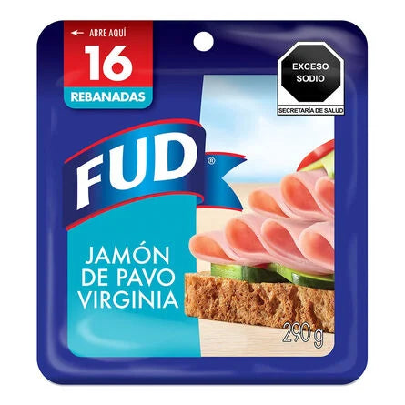 Fud Jamón Virginia de Pavo 290 gr