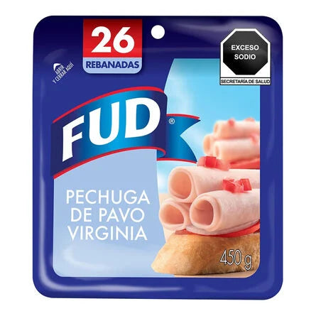 Pechuga de Pavo Virginia FUD 450 g