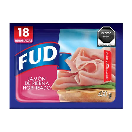 Jamón de Pierna Horneado Fud 430 g