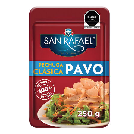 Pechuga Pavo Clasica San Rafael 250 Gr