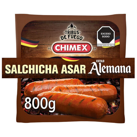 Salchicha Chimex Para Asar Alemana 800 g