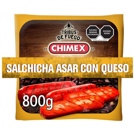 Salchicha para Asar con Queso Chimex 800 g