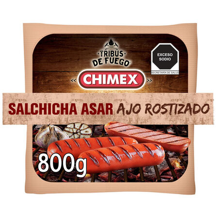 Salchicha Chimex Para Asar Ajo 800 g