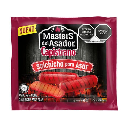Salchicha para Asar Masters del Asador Capistrano 800 g