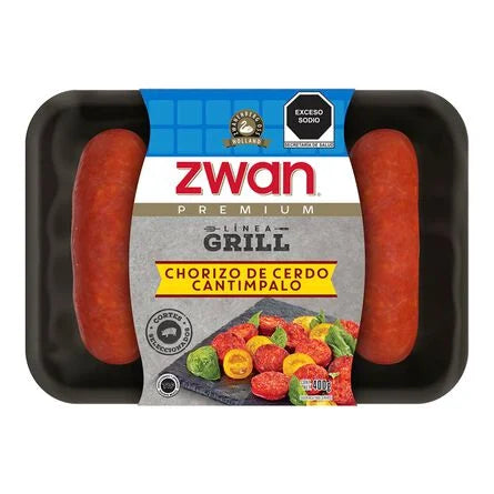 Chorizo de Cerdo Cantimpalo Zwan 400 Gr