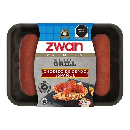 Chorizo de Cerdo Español Zwan 400 Gr