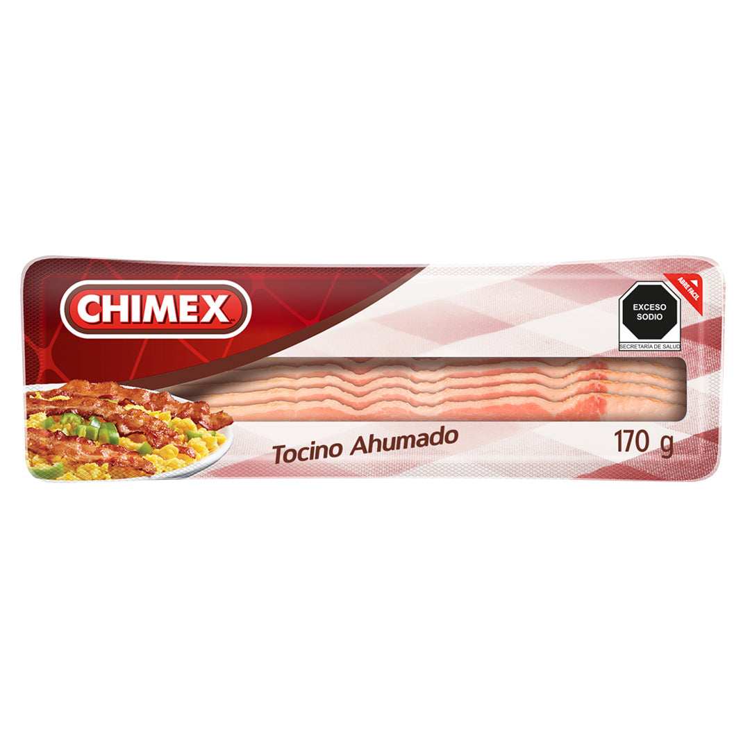 Tocino Cerdo Ahumado Chimex 170 Gr