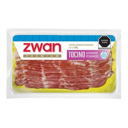 Tocino Cerdo Ahumado Zwan 340 g