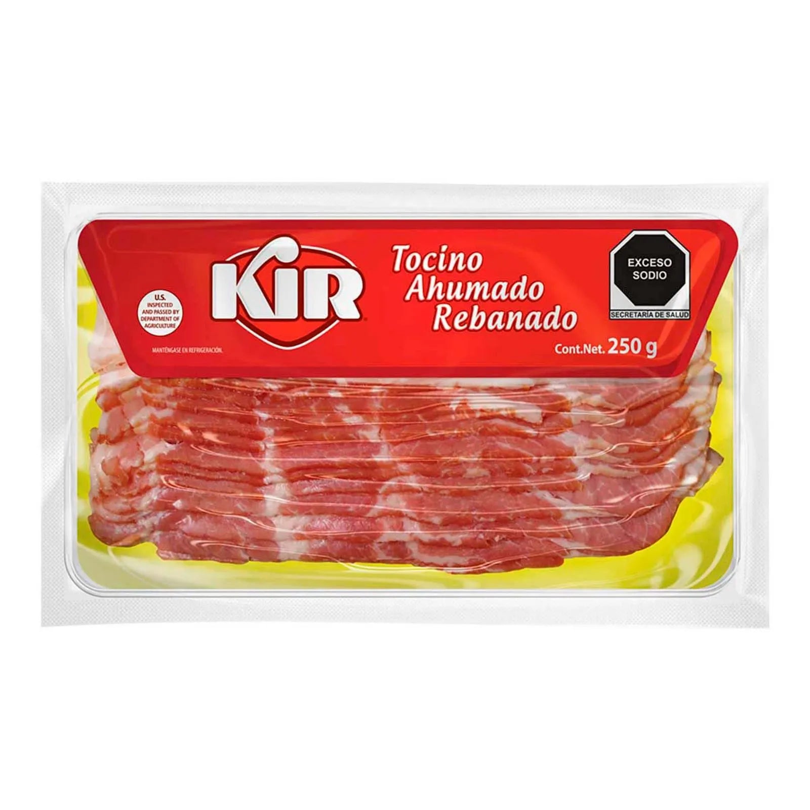Tocino Cerdo Ahumado Kir 250 Gr