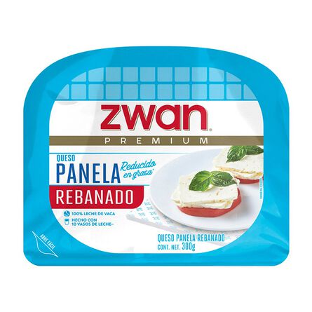 Queso Panela Zwan Reducido en Grasa Rebanado 300 gr