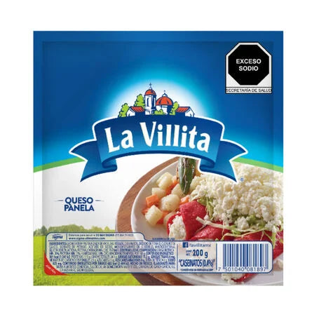 Queso Panela La Villita Canasto 200 Gr