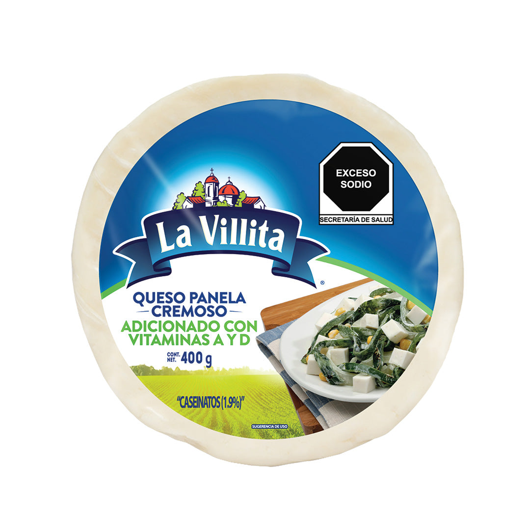 Queso Panela La Villita 400 Gr