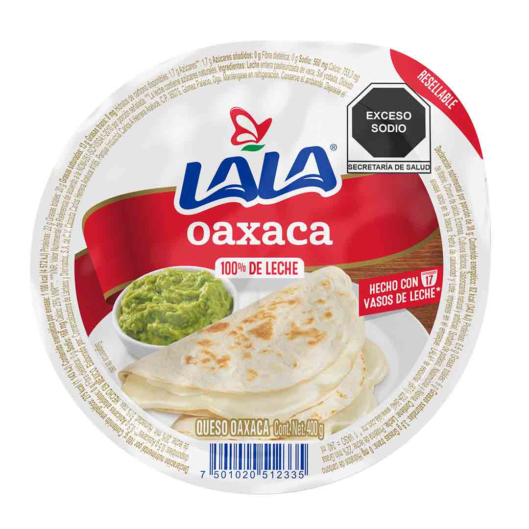Queso Lala Oaxaca 400 g