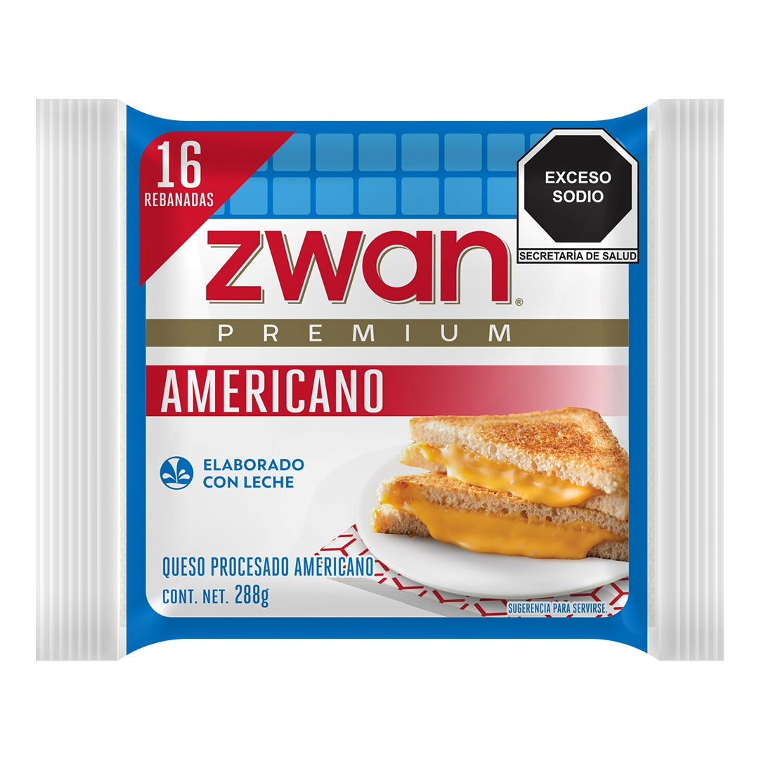 Queso Americano Zwan 288 g