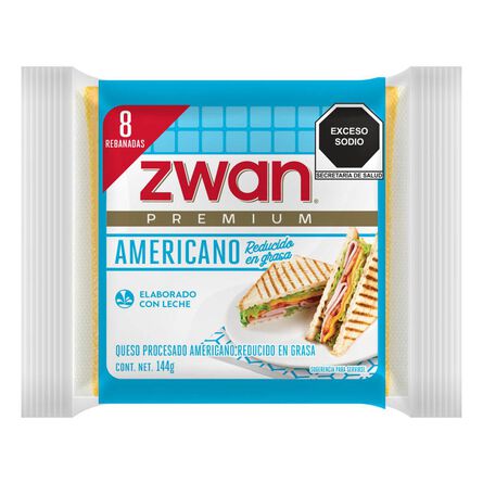 Queso Americano Red En Grasa Zwan 144 g