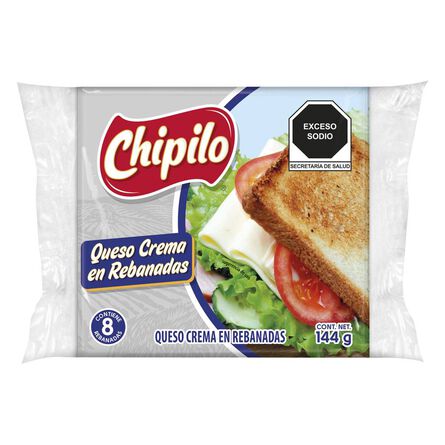 Queso Crema en Rebanadas Chipilo 144 g
