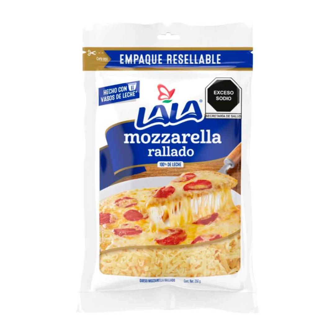 Queso Lala Mozzarella Rallado 250 g