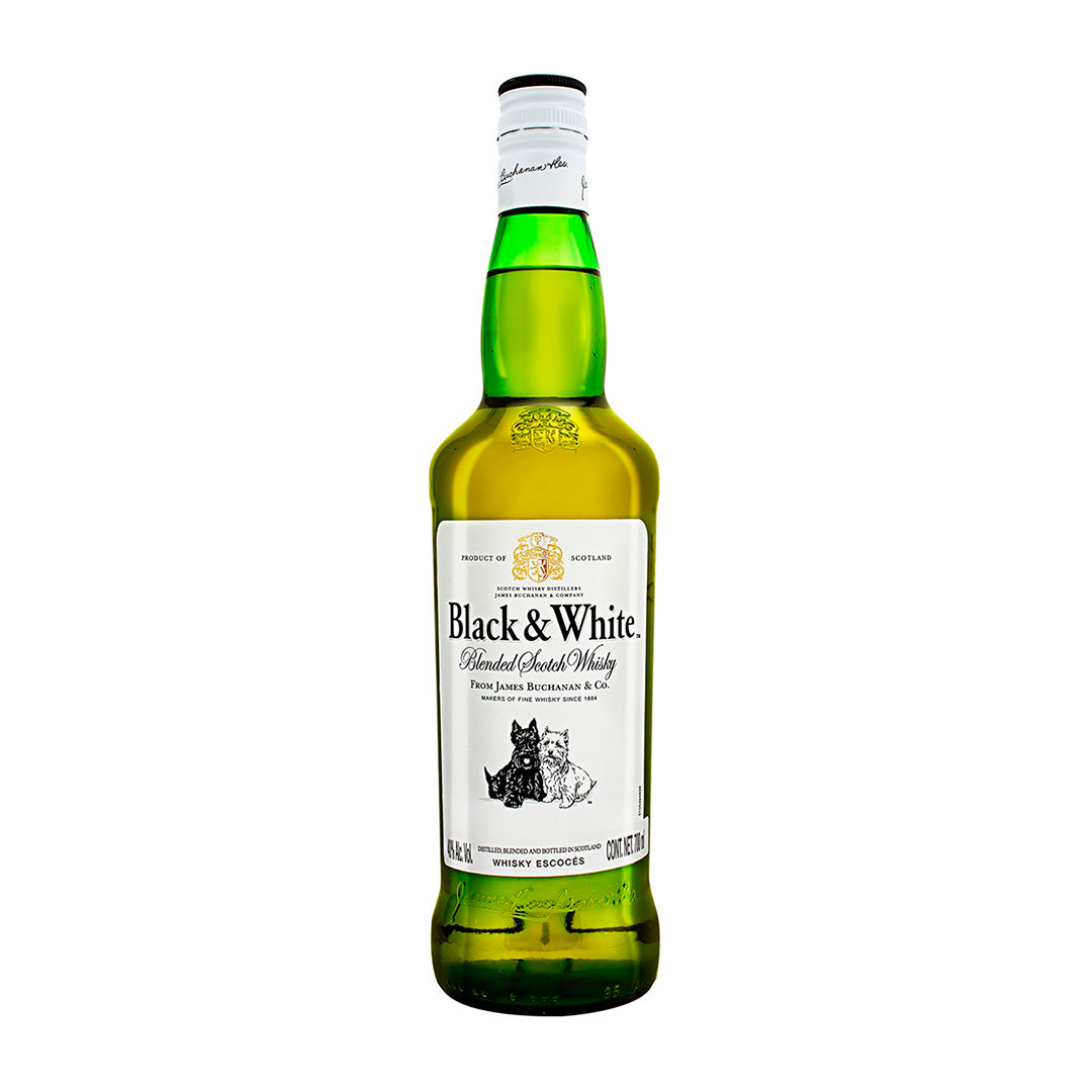 Whisky Black & White Original Blended Scotch 700ml