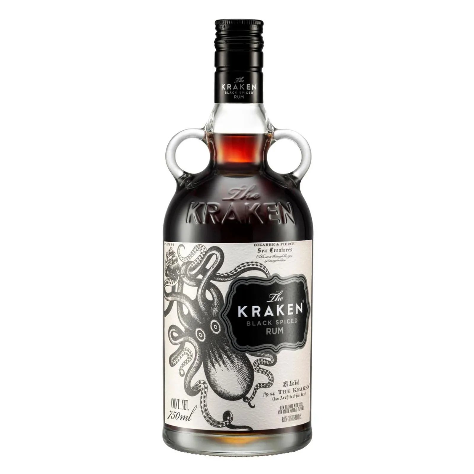 Ron The Kraken Black Spiced 750 ml