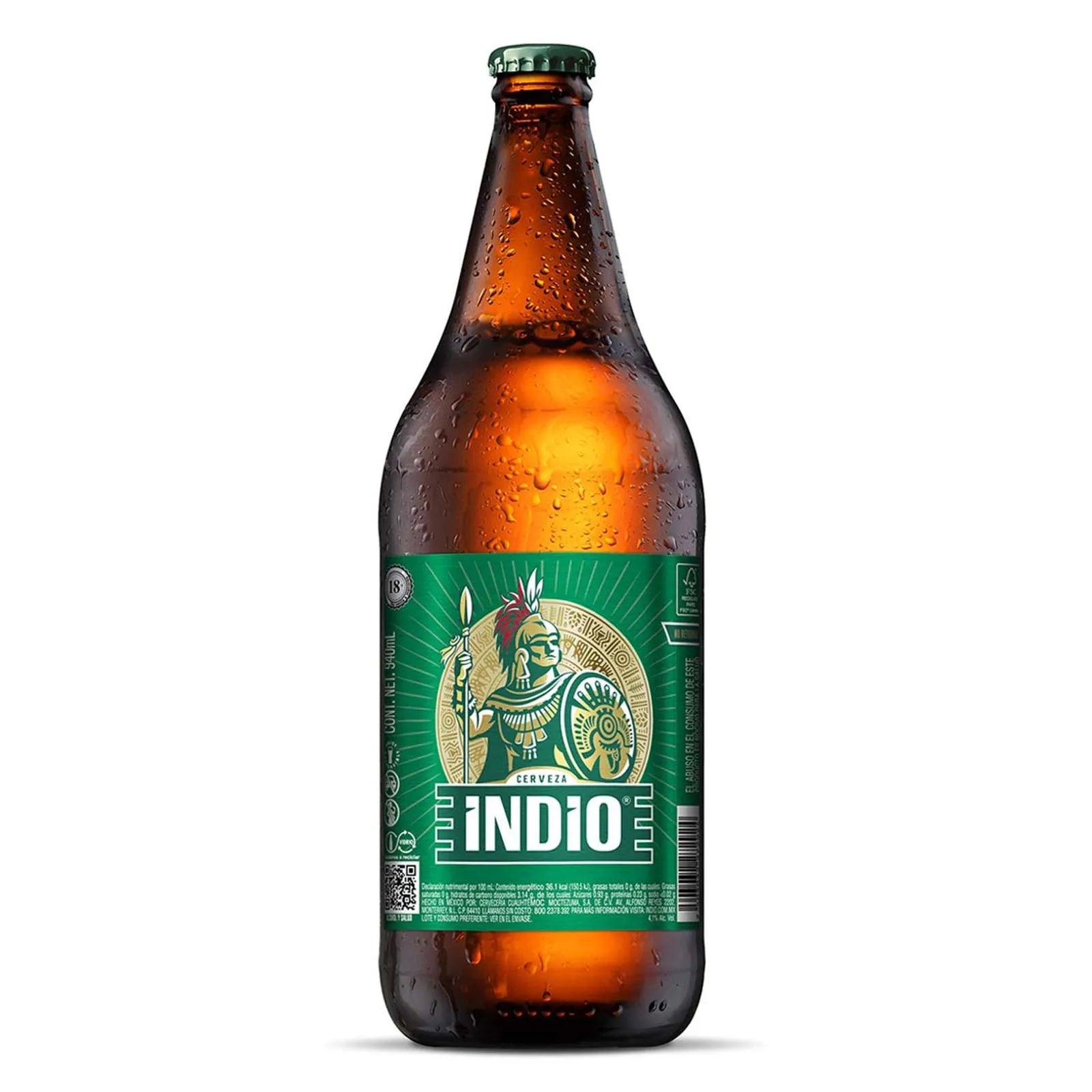 Cerveza Oscura Indio Caguama 940 ml