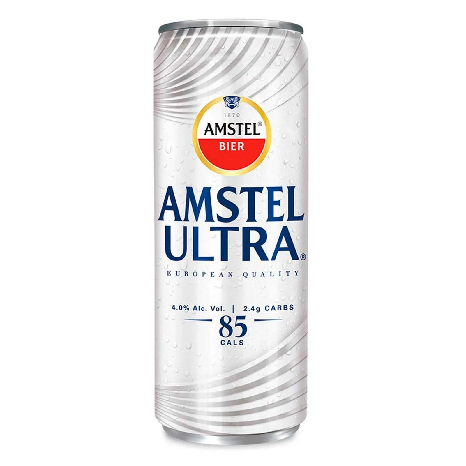 Cerveza Clara Amstel Ultra Lata 355 ml