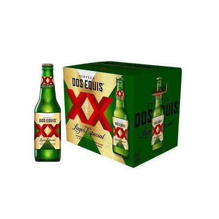 Cerveza Dos Equis Lager 12 pack Botella 355 ml