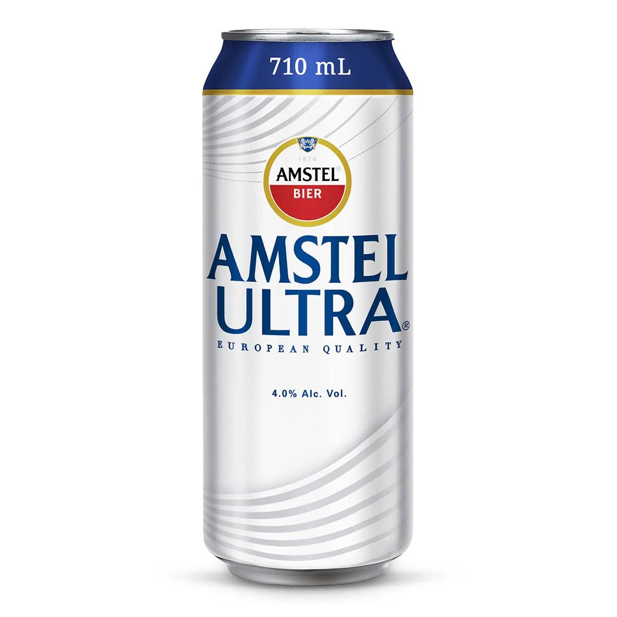Cerveza Clara Amstel Ultra Lata 710 ml