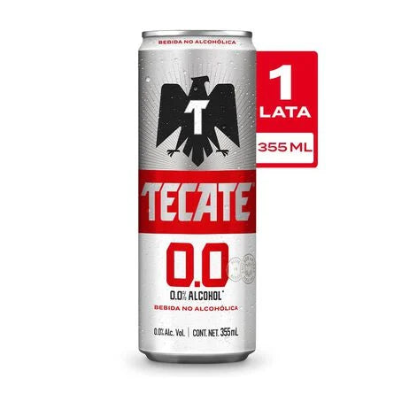 Cerveza Tecate 0.0 Lata 355 ml