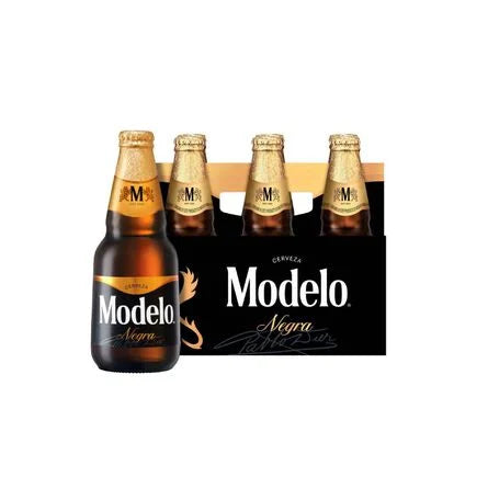 Cerveza ámbar Modelo Negra 6 Pack Botellas 355 ml