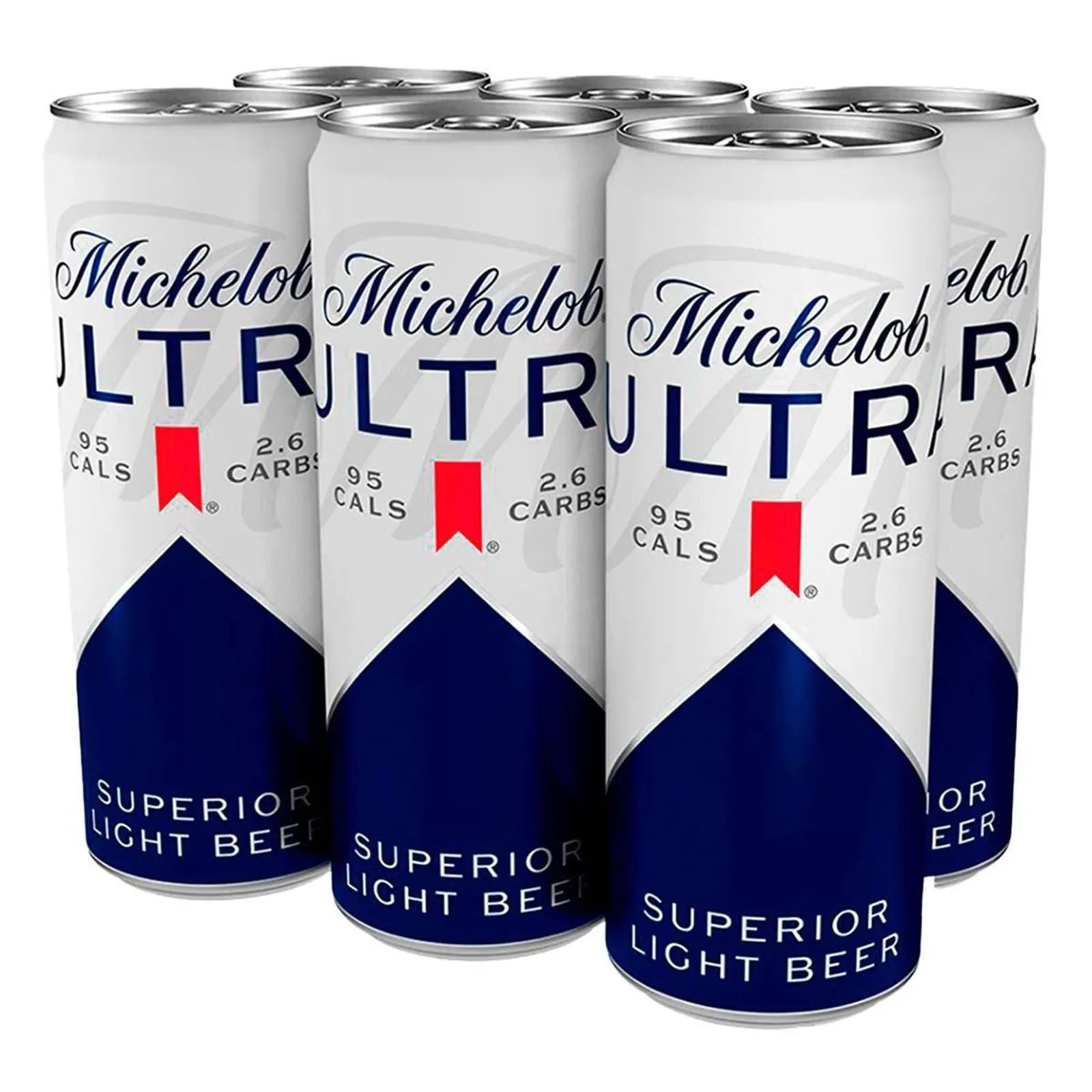 Cerveza Clara Michelob Ultra 6 Pack Latas 355 ml