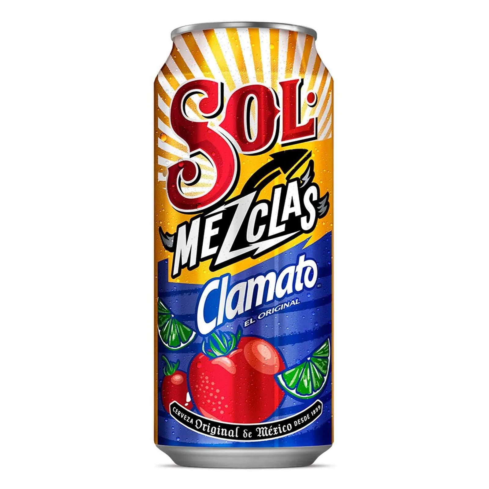 Cerveza Sol Clamato en Lata 355 ml