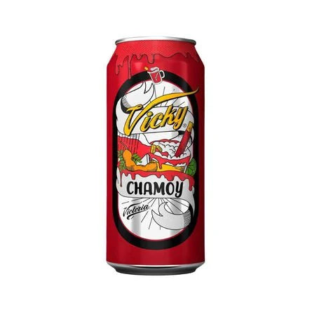 Cerveza Clara Victoria Vicky Chamoy Lata 473 ml