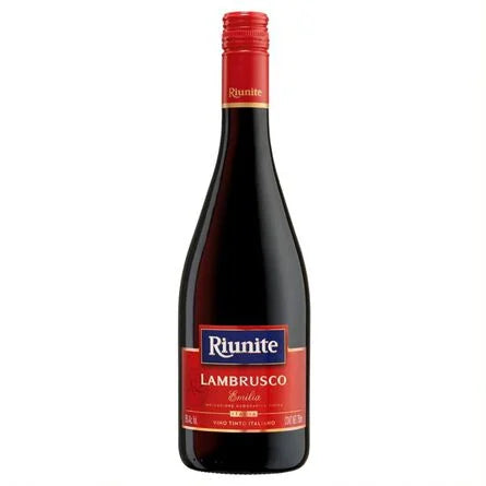 Vino espumoso Tinto Riunite Lambrusco 750 ml
